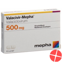 Valacivir Mepha Lactabs 500mg 90 Stück