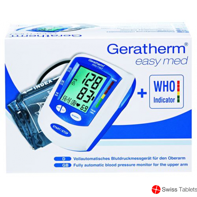 Geratherm Easy Med Oberarm-Blutdruckmessgerät buy online
