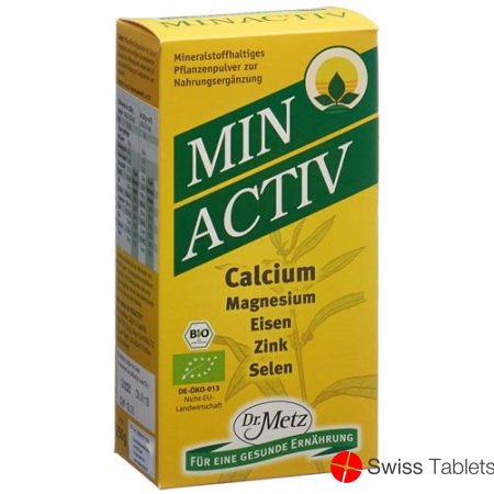 Dr. H. Metz Minactiv Pflanzenpulver 250g buy online