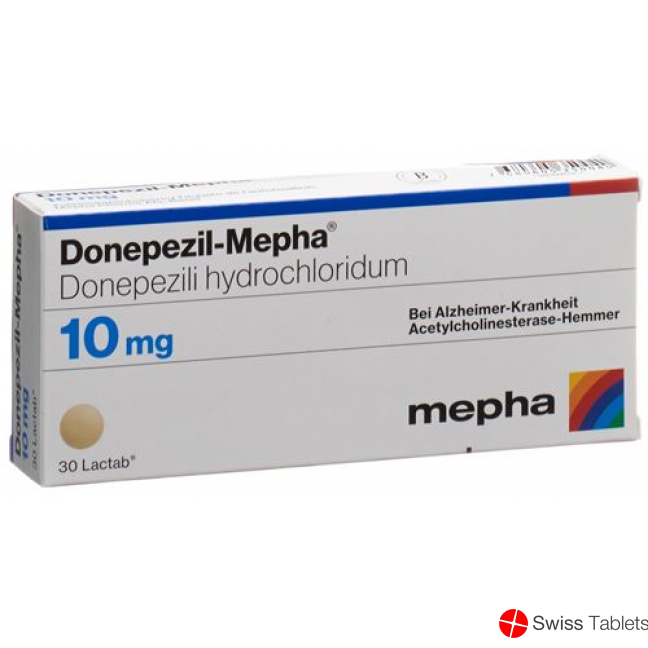 Donepezil Mepha Lactabs 10mg 100 Stück buy online