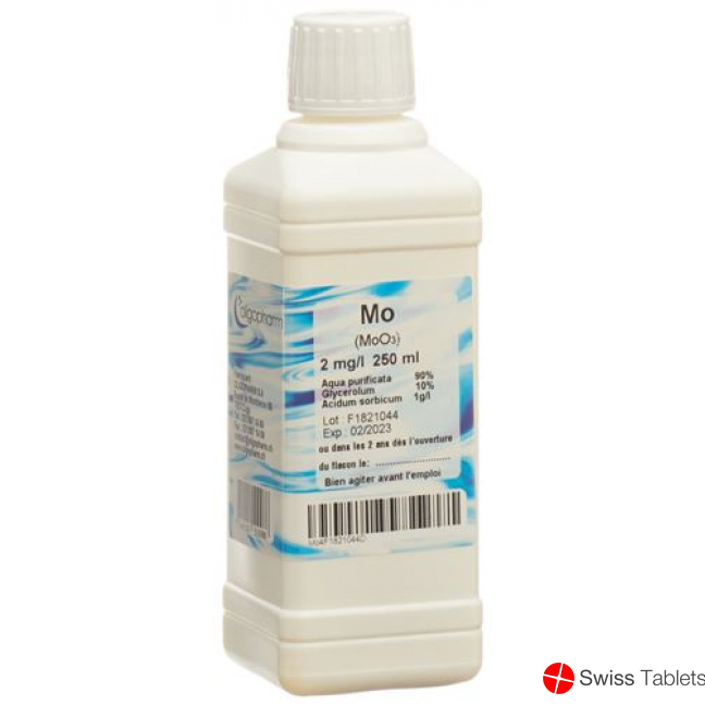 Oligopharm Molybdaen Lösung 2mg/l 500ml buy online