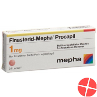 Finasterid Mepha Procapil Filmtabletten 1mg 98 Stück