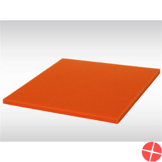 Ligasano Orange Schaumstoffplatten 55x45x2cm Unsteril 2 Stück