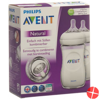 Avent Naturnah-Flasche 2x 260ml Pp Duo