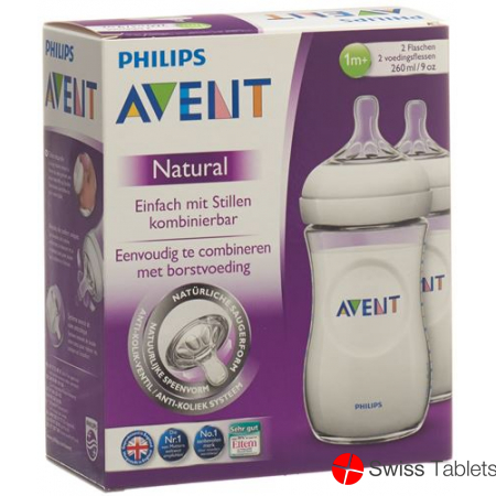 Avent Naturnah-Flasche 2x 260ml Pp Duo buy online