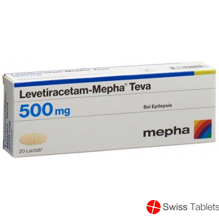 Levetiracetam Mepha Teva Lactabs 500mg 200 Stück buy online