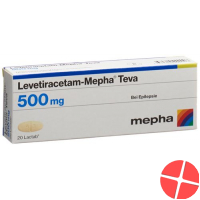Levetiracetam Mepha Teva Lactabs 500mg 100 Stück