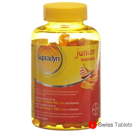 Supradyn Junior jelly tin 60 pieces buy online