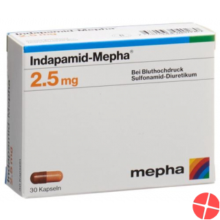 Indapamid Mepha Kapseln 90 Stück