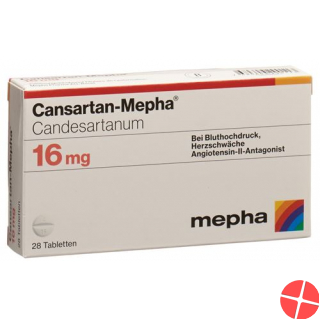 Cansartan Mepha Tabletten 16mg 98 Stück