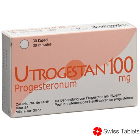 Utrogestan Kapseln 100mg 3x 30 Stück buy online