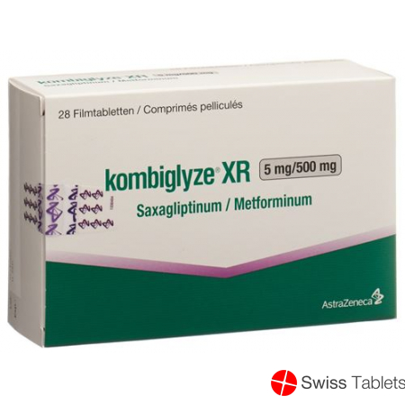 Kombiglyze XR Filmtabletten 5mg/500mg 98 Stück buy online
