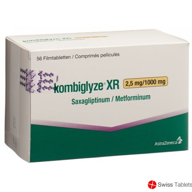 Kombiglyze XR Filmtabletten 2.5mg/1000mg 196 Stück buy online