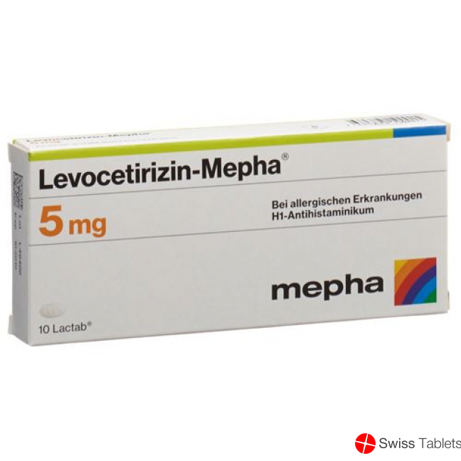 Levocetirizin Mepha Lactabs 5mg 30 Stück buy online