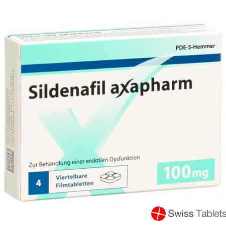 Sildenafil Axapharm Filmtabletten 100mg 12 Stück buy online
