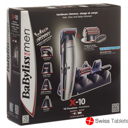 Babyliss trimmer X-10 hair-face body