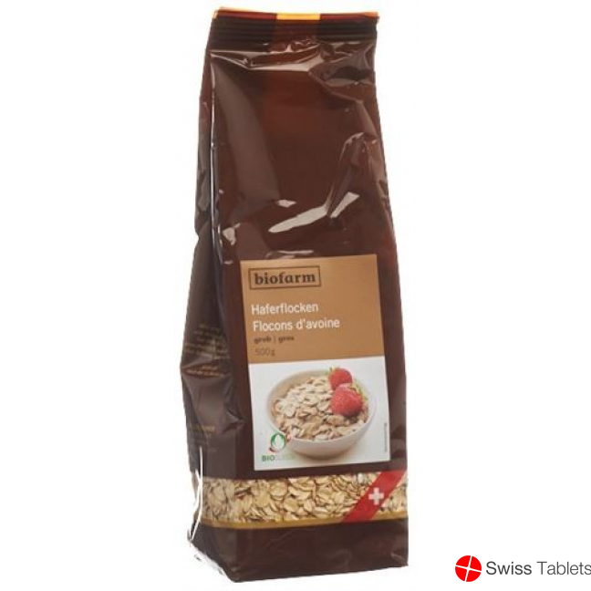 Biofarm Haferflocken Grob Knospe Sack 5kg buy online