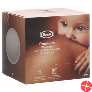 Flawa Loving Mum Classic nursing pads 30 pcs
