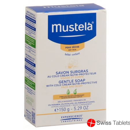 Mustela BB Nachfettende soap with Cold Cream 150 g