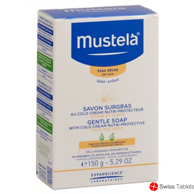 Mustela BB Nachfettende soap with Cold Cream 150 g
