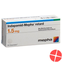 Indapamide Mepha retard Depotabs 1.5 mg 90 pcs
