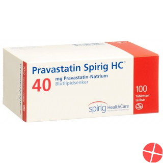 Pravastatin Spirig HC tbl 40 mg 30 pcs