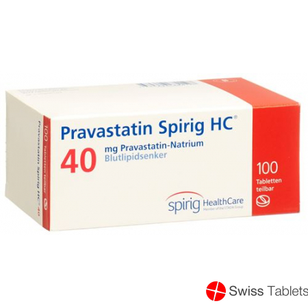 Pravastatin Spirig HC tbl 40 mg 30 pcs