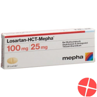 Losartan HCT-Mepha Lactab 100 / 25mg 98 pcs