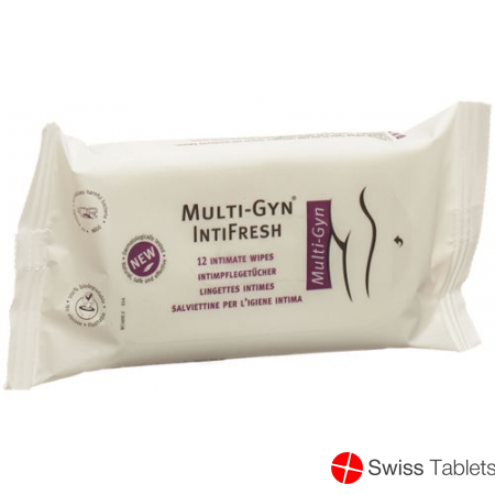 Multi-Gyn IntiFresh Intimate Wipes 15 x 12 pcs