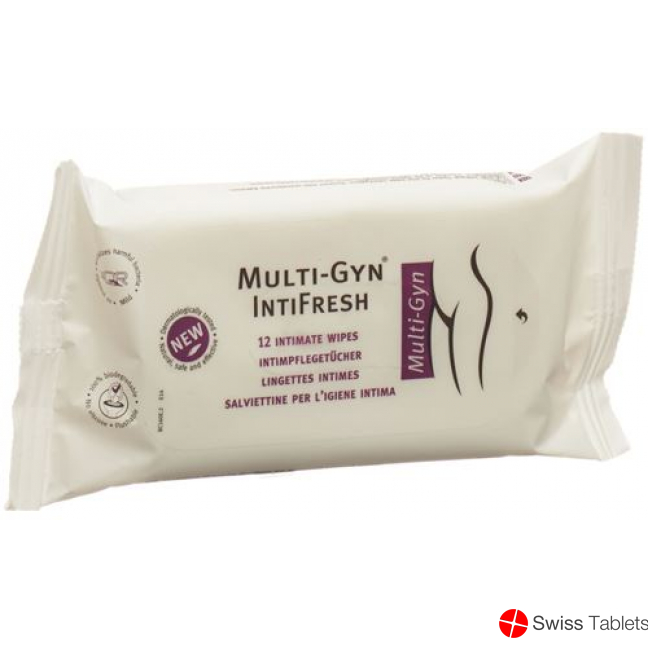 Multi-Gyn IntiFresh Intimate Wipes 15 x 12 pcs