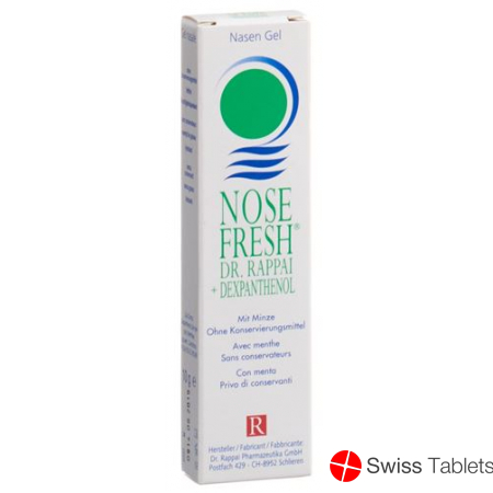 Nose Fresh + dexpanthenol nasal gel peppermint 10 g