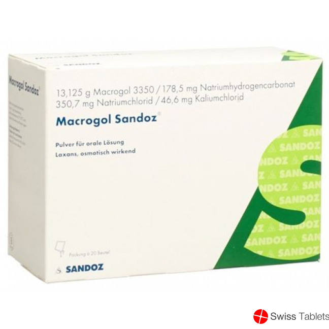 Macrogol Sandoz PLV Battalion 100 pcs