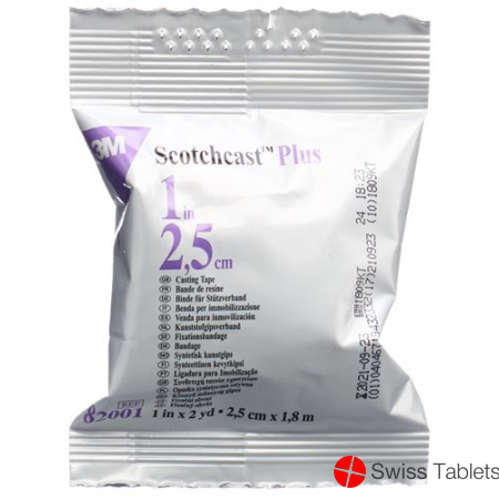 3M Scotchcast Plus 2.5cmx1.8m Weiss 10 Stück buy online