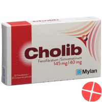 Cholib Filmtabl 145mg / 40mg 90 pcs