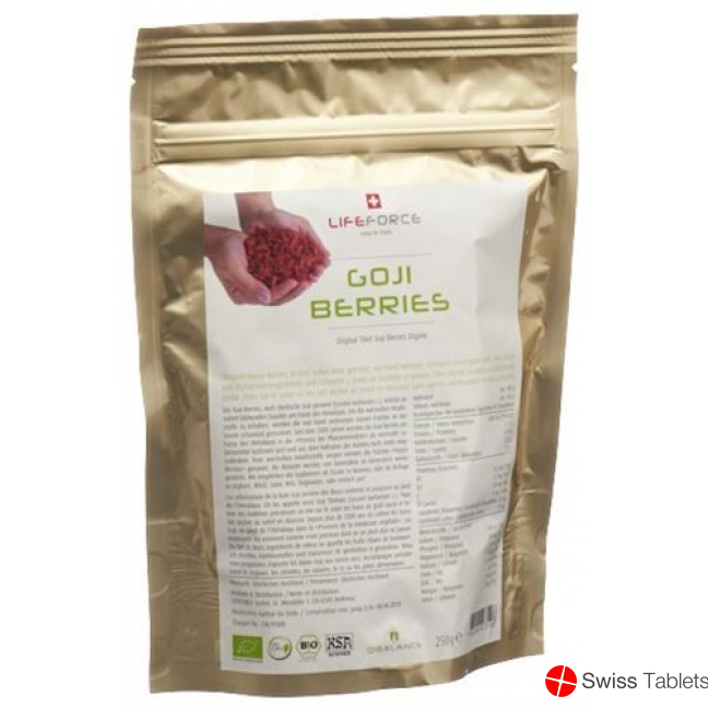 Qibalance Goji Berries dried Bio 10 kg
