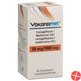 Vokanamet 50/1000 mg 60 tablets