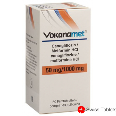 Vokanamet 50/1000 mg 60 tablets