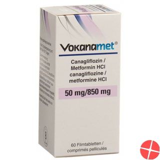 Vokanamet 50/850 mg 60 tablets