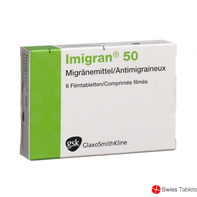 Imigran 50 Filmtabletten 50mg 12 Stück buy online