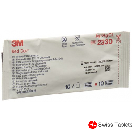 3M Red Dot resting ECG electrodes 10 x 100 pcs