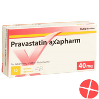 Pravastatin Axapharm tablets 40 mg (divided) 100 pcs