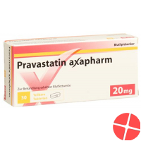 Pravastatin Axapharm tablets 20 mg (divided) 100 pcs