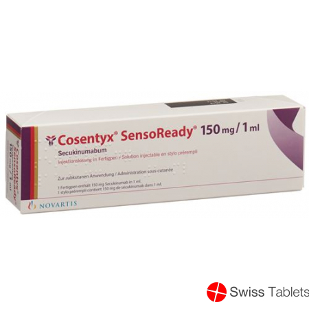 Cosentyx SensoReady Inj Lös 150 mg / 1ml Fertpen 2 pcs