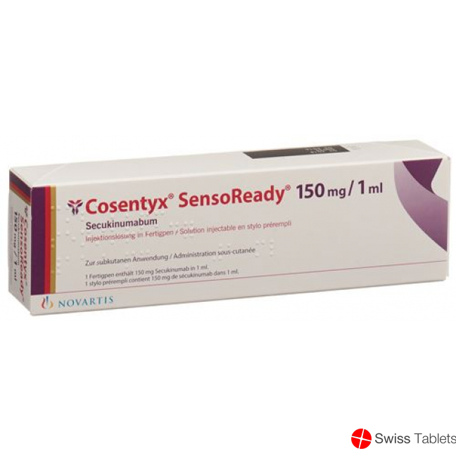 Cosentyx SensoReady Inj Lös 150 mg / 1ml Fertpen 2 pcs