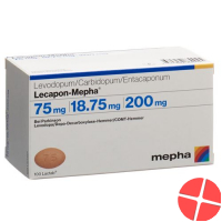 Lecapon-Mepha 75mg / 18.75mg / 200mg 30 film-coated tablets