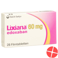 Lixiana Filmtabl 60 mg 98 pcs