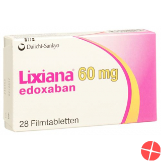 Lixiana Filmtabl 60 mg 98 pcs