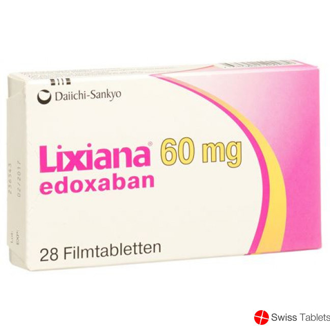Lixiana Filmtabl 60 mg 98 pcs