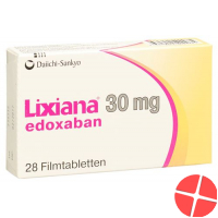 Lixiana Filmtabl 30 mg 98 pcs