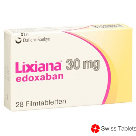 Lixiana Filmtabl 30 mg 98 pcs Lixiana Filmtabl 30 mg 98 pcs